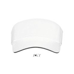 Czapka Sol's Ace. Białe czapki damskie SOL'S, bez wzorów. Za 25.50 zł.