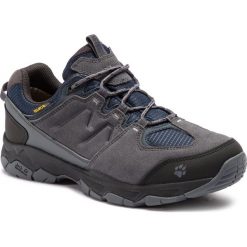 Trekkingi JACK WOLFSKIN - Mtn Attack 6 Texapore Low M 4017582 Night Blue. Szare trekkingi męskie Jack Wolfskin, z materiału, bez zapięcia. W wyprzedaży za 359.00 zł.