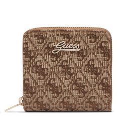 Portfel Guess. Brązowe portfele damskie Guess. Za 174.99 zł.