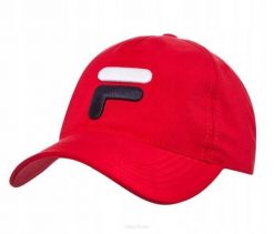 Czapka tenisowa Fila Baseball Cap Max czerwona. Czerwone czapki damskie Fila, bez wzorów, z materiału, eleganckie. Za 79.00 zł.