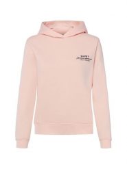 Gant bluza z kapturem Kobiety różowy, L. Czerwone bluzy damskie GANT, l, bez wzorów, z bawełny, bez ramiączek, z kapturem. Za 379.95 zł.