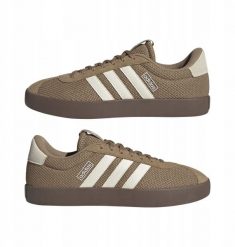 Adidas Buty męskie adidas VL Court 3.0 brązowe IH6576 42. Brązowe buty sportowe męskie Adidas, bez wzorów, bez zapięcia. Za 298.99 zł.