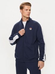 Fila Bluza FAM0617 Granatowy Regular Fit. Niebieskie bluzy męskie Fila, m, bez wzorów, z bawełny, bez ramiączek, bez kaptura. Za 289.99 zł.