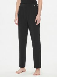Calvin Klein Underwear Spodnie dresowe 000QS7145E Czarny Relaxed Fit. Czarne spodnie dresowe damskie Calvin Klein Underwear, bez wzorów, z dresówki. Za 329.99 zł.