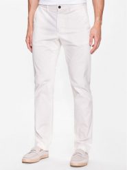 Tommy Hilfiger Chinosy Denton MW0MW25964 Écru Straight Fit. Eleganckie spodnie męskie Tommy Hilfiger, bez wzorów, z bawełny. Za 399.99 zł.