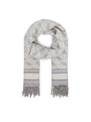 Guess Szalik AW5665 POL03 Szary. Szare rękawiczki damskie Guess, z aplikacjami, z poliesteru. Za 194.99 zł.