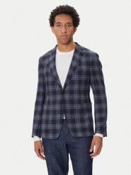 JOOP! Marynarka 17 JB-47Hoverest 30045029 Granatowy Slim Fit. Niebieskie marynarki męskie JOOP!, m, bez wzorów, z bawełny, bez kołnierzyka, bez ramiączek. Za 1,029.00 zł.