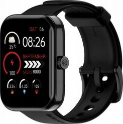 ML Smartwatch Noise Pulse 2 Max (Czarny). Czarne zegarki smartwatch DT NO.1, bez wzorów. Za 72.75 zł.