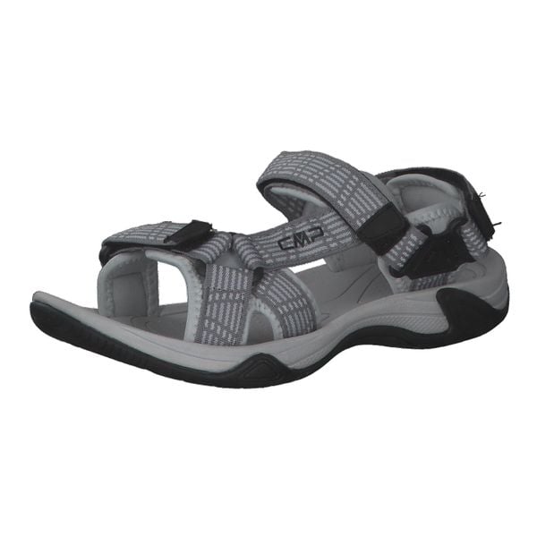 Sandały dla kobiet CMP Hamal Hiking. Czarne sandały damskie CMP, bez wzorów, bez obcasa, bez zapięcia. Za 139.00 zł.