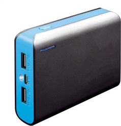Powerbank Platinet PMPB6BBL 6000mAh Czarno-niebieski. Czarne powerbanki Platinet. Za 67.16 zł.