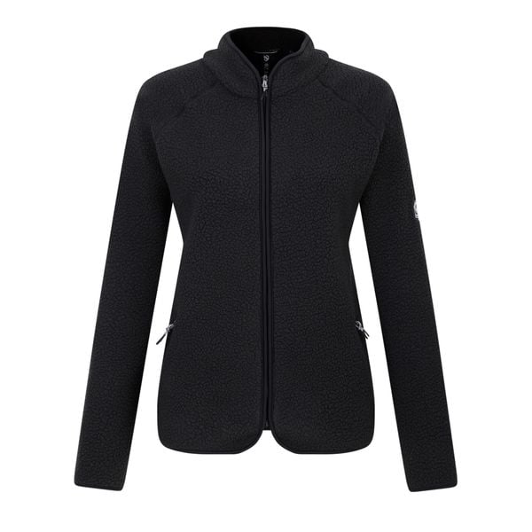 Bluza Polarowa Damska Excursion. Czarne bluzy damskie Dare 2B, l, bez wzorów, z materiału, bez ramiączek, bez kaptura. Za 202.99 zł.