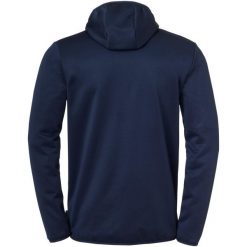 Kurtka Uhlsport Essential. Niebieskie kurtki męskie Uhlsport, bez wzorów, z polaru, klasyczne, bez kaptura. Za 274.50 zł.