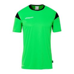 Koszulka Uhlsport Squad 27. Czarne koszulki sportowe męskie Uhlsport, m, bez wzorów, bez ramiączek, do piłki nożnej. Za 122.50 zł.