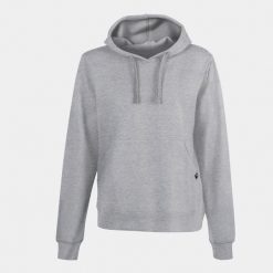 Bluza damska Joma Montana z kapturem – szary melanż, M. Szare bluzy damskie Joma, m, bez wzorów, z bawełny, eleganckie, bez ramiączek, z kapturem. Za 96.94 zł.