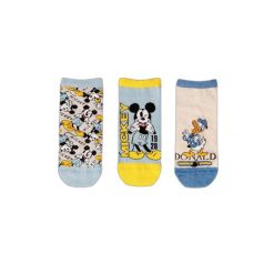 Skarpetki damskie Disney Mickey Donald (x6). Niebieskie skarpetki damskie Disney, bez wzorów, z bawełny. Za 193.00 zł.