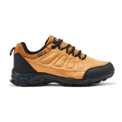 Brązowe męskie buty trekkingowe DK. Brązowe trekkingi męskie bez zapięcia. Za 181.89 zł.