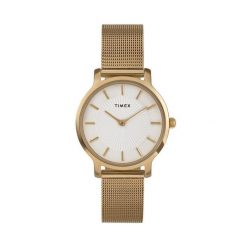 Zegarek Timex. Żółte zegarki damskie Timex, złote. Za 419.99 zł.