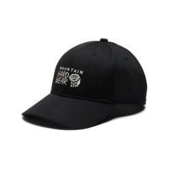 Czapka z daszkiem Mountain Hardwear Logo 6-Panel. Czarne czapki damskie MOUNTAIN HARDWEAR, bez wzorów. W wyprzedaży za 129.00 zł.
