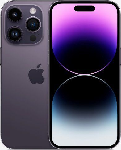 Smartfon Apple iPhone 14 Pro 256GB Deep Purple (MQ1F3). Fioletowe smartfony Apple. Za 3,399.00 zł.