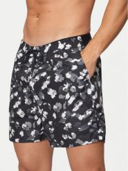 Calvin Klein Swimwear Szorty kąpielowe KM0KM01162 Czarny Regular Fit. Czarne kąpielówki męskie Calvin Klein Swimwear, bez wzorów, z syntetyku. Za 169.99 zł.