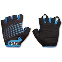 Rękawiczki Fitness i Rowerowe oddychające INDIGO. Czarne rękawiczki męskie INDIGO SPORTS, bez wzorów, z tkaniny. Za 43.00 zł.