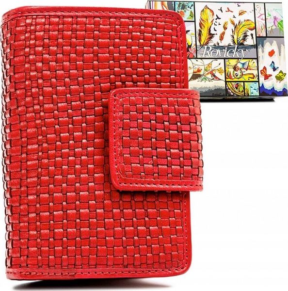 Rovicky Skórzany damski portfel Rovicky R-613-DDW NoSize. Portfele damskie ROVICKY. Za 181.93 zł.