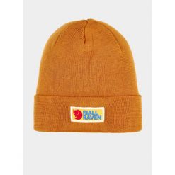 Czapka zimowa Fjallraven Vardag Classic Beanie - acorn. Żółte czapki damskie Fjällräven, na zimę, bez wzorów. Za 114.99 zł.