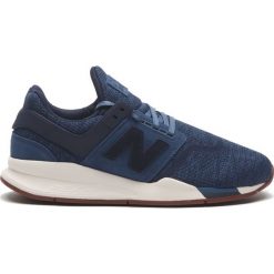 New Balance 247 Tenisówki Niebieski. Niebieskie trampki męskie New Balance, bez wzorów, z materiału, bez zapięcia. Za 464.95 zł.