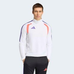 Bluza piłkarska ADIDAS Tiro F50 26. Bluzy damskie Adidas, l, bez wzorów, z materiału, klasyczne, bez ramiączek, bez kaptura. Za 219.99 zł.