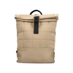 RIEKER H1551-60 beige, plecak damski. Brązowe torebki do ręki damskie Rieker, bez wzorów, z materiału, bez dodatków. Za 160.93 zł.