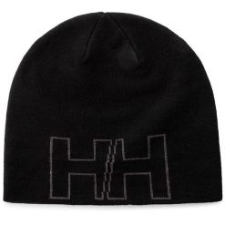 Czapka Helly Hansen. Czarne czapki męskie Helly Hansen, na zimę, bez wzorów. Za 119.99 zł.