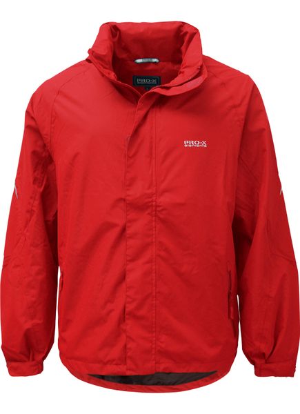 Funkcjonalna kurtka Pro-X Elements Allan. Czerwone kurtki męskie PRO-X ELEMENTS, l, bez wzorów, z materiału, z kapturem. Za 635.85 zł.