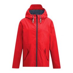 Damska Kurtka Bayletta Grid Distress Waterproof Jacket. Czerwone kurtki sportowe damskie Regatta, bez wzorów, bez ramiączek, bez kaptura, trekkingowe. Za 271.99 zł.