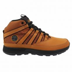 Męskie Skórzane Buty Sportowe Euro Trekker. Brązowe buty sportowe męskie Timberland, bez wzorów, bez zapięcia. Za 722.99 zł.