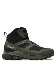Dolomite Trekkingi Nibelia High GORE-TEX 420072 Zielony. Zielone botki męskie Dolomite, bez wzorów, z gore-texu, bez obcasa, bez zapięcia. Za 849.99 zł.