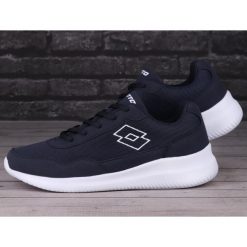 Buty męskie sportowe Lotto CONNECT. Białe buty sportowe męskie Lotto, bez wzorów, bez zapięcia, na jogę i pilates. Za 109.99 zł.