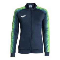 Damska bluza dresowa Joma Elite XI. Niebieskie bluzy damskie Joma, l, z aplikacjami, z dresówki, eleganckie, bez ramiączek, bez kaptura. Za 350.50 zł.