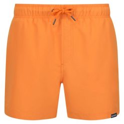 Męskie Szorty Kąpielowe Mawson. Brązowe kąpielówki męskie Regatta, bez wzorów, sportowe. Za 50.99 zł.