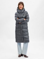 Blauer Pikowany płaszcz Kobiety szary|zielony, XL. Szare płaszcze damskie Blauer, xl, bez wzorów, z syntetyku, bez kołnierzyka, bez kaptura. Za 1,399.95 zł.