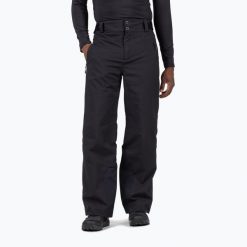 Spodnie narciarskie męskie Rossignol Strawpile Insulated Pant Black - S. Czarne spodnie sportowe męskie Rossignol, m, bez wzorów, narciarskie. Za 659.00 zł.