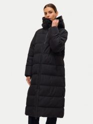 Vero Moda Płaszcz zimowy Elanor 10332382 Czarny Regular Fit. Czarne płaszcze damskie Vero Moda, na zimę, l, bez wzorów, z syntetyku, bez kołnierzyka, bez kaptura. Za 409.99 zł.