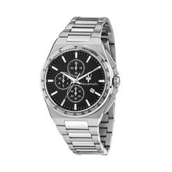 Zegarek Maserati. Szare zegarki męskie maserati, bez wzorów, srebrne. Za 1,429.00 zł.