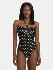 MICHAEL Michael Kors Strój kąpielowy MM22273 Czarny. Czarne stroje kąpielowe damskie MICHAEL Michael Kors, bez wzorów, z syntetyku. Za 885.99 zł.