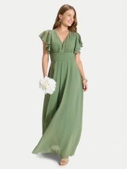 Swing Kombinezon 3AJ00400 Zielony Regular Fit. Zielone sukienki damskie Swing, bez wzorów, z syntetyku, bez kołnierzyka, bez ramiączek. Za 969.99 zł.