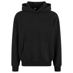 Męska Bluza Ultra Heavy Oversized Hoodie. Czarne bluzy męskie Urban Classics, m, bez wzorów, bez ramiączek, bez kaptura. Za 253.99 zł.