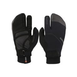 Rękawiczki rowerowe zimowe unisex KINETIXX Luzan black. Czarne rękawiczki damskie KINETIXX, na zimę, bez wzorów. Za 360.00 zł.