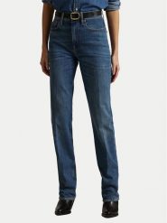 Polo Ralph Lauren Jeansy 211969392001 Granatowy Straight Fit. Niebieskie jeansy damskie Polo Ralph Lauren, bez wzorów, z bawełny. Za 849.99 zł.