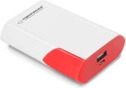 Powerbank Esperanza Boson 6000mAh Biało-czerwony. Białe powerbanki Esperanza. Za 25.56 zł.