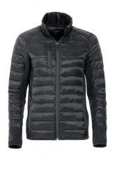 Clique Kurtka Lemont z wypełnieniem przypominającym puch i panelami softshell. Czarne kurtki męskie CLIQUE, m, bez wzorów, z poliesteru, bez kaptura. Za 268.49 zł.