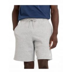 Spodenki na co dzień na trening męskie NEW BALANCE krótkie. Szare spodnie materiałowe męskie New Balance, bez wzorów. Za 139.00 zł.